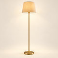 VIRAAM Aurelia brass floor lamp studio view